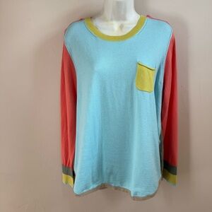 New Zacket & Plover Women’s Color Block Sweater Small Defect Size L